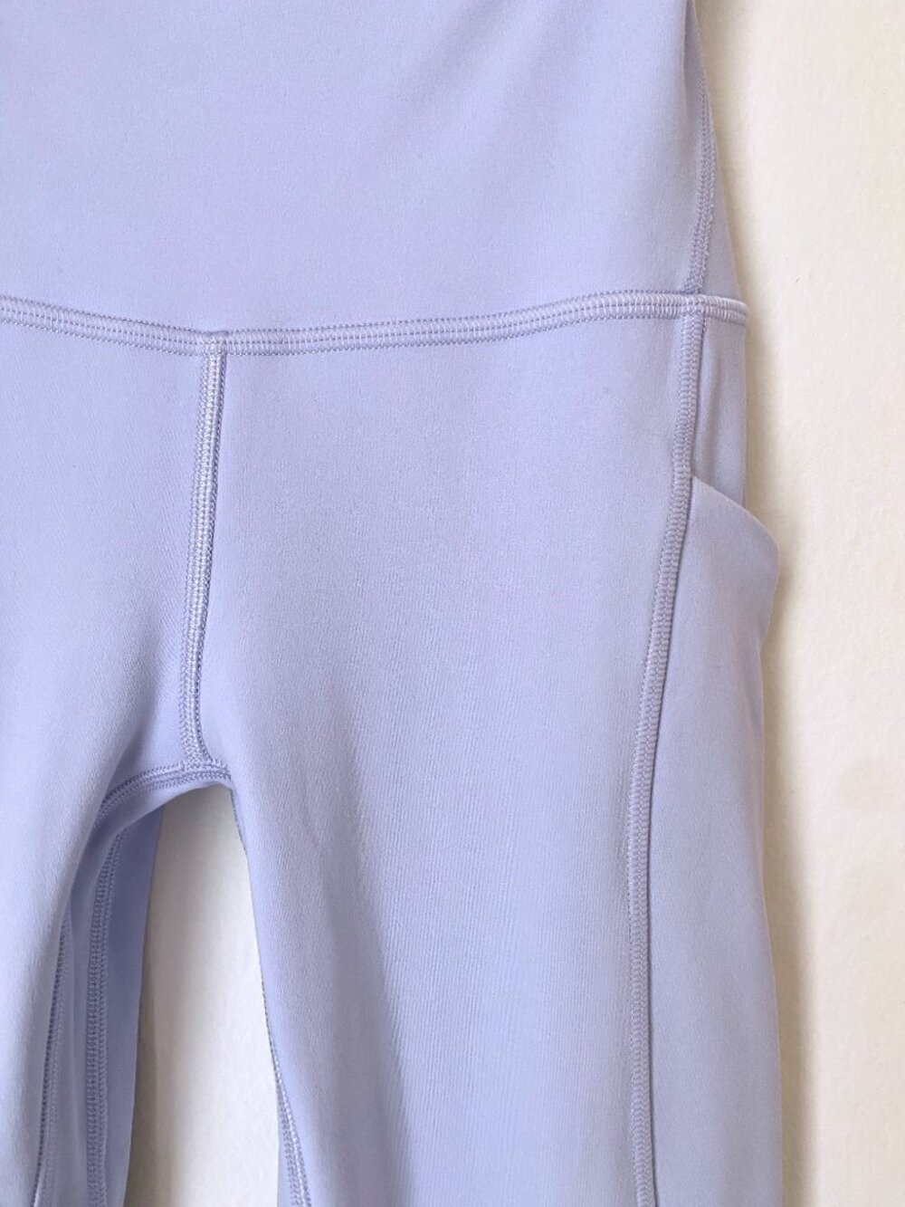 Lululemon Align High-Rise Crop 23” w/ Pockets – Light Lilac/Blue – Size 2 - Picture 5 of 8